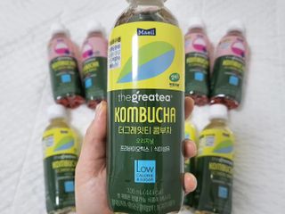 더그레잇티 콤부차 [매일유업] 더그레잇티 44kcal 콤부차 300ml *12개입 (오리지널 6개+베리리치 6개) — 4점을 준 리뷰어가 2023년 7월 올린 사용 사진