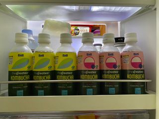 더그레잇티 콤부차 [매일유업] 더그레잇티 44kcal 콤부차 300ml *12개입 (오리지널 6개+베리리치 6개) — 4점을 준 리뷰어가 2023년 8월 올린 사용 사진