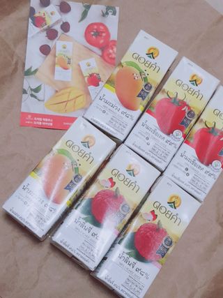 도이캄 착즙 완숙 토마토 200ml 12팩 무설탕 태국왕실 기내식주스 — 5점을 준 리뷰어가 2021년 2월 올린 사용 사진