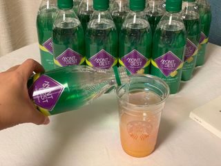 몽베스트 Montbest with Sparkling water Lemon OR Lime 20병(랜덤) — 5점을 준 리뷰어가 2021년 10월 올린 사용 사진