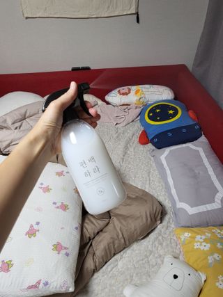 편백하라 피톤치드 편백수 탈취제 500ML — 5점을 준 리뷰어가 2022년 10월 올린 사용 사진