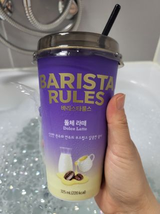 바리스타룰스 돌체 라떼 — 5점을 준 리뷰어가 2023년 4월 올린 사용 사진