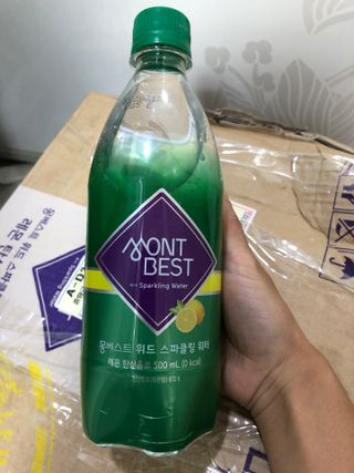 몽베스트 Montbest with Sparkling water Lemon OR Lime 20병(랜덤) — 5점을 준 리뷰어가 2021년 10월 올린 사용 사진