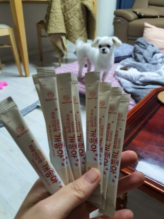 My Pet Care 모발과 모질 피부건강에 개좋아 — 5점을 준 리뷰어가 2020년 12월 올린 사용 사진
