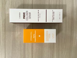 체르엠 비타민 브라이트닝 에센스 + 콜라겐앰플 세트 — 5점을 준 리뷰어가 2021년 12월 올린 사용 사진