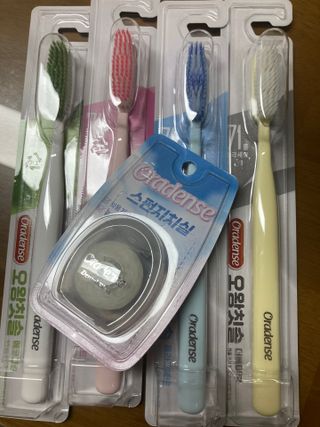 [오라덴스] 프리미엄 구강케어 버라이어티팩  + 스펀지치실 1P — 5점을 준 리뷰어가 2021년 7월 올린 사용 사진