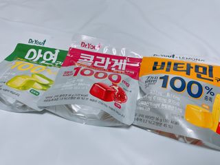 닥터유구미 닥터유 콜라겐 비타민 아연 구미 — 5점을 준 리뷰어가 2021년 6월 올린 사용 사진