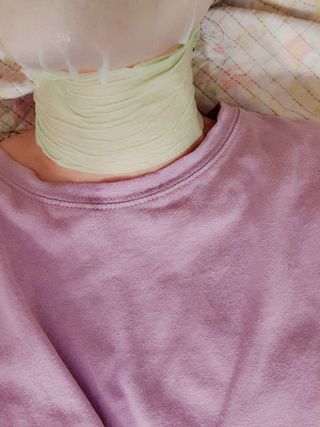 애디팬더 바이오시트앰플 기능성 마스크팩 — 4.5점을 준 리뷰어가 2021년 5월 올린 사용 사진
