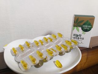nfp 피놀라 대마종자유 — 4점을 준 리뷰어가 2021년 5월 올린 사용 사진