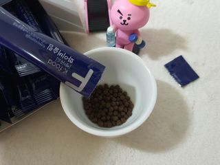 똥기사의 케이푸드 화이버슬림 — 5점을 준 리뷰어가 2021년 1월 올린 사용 사진