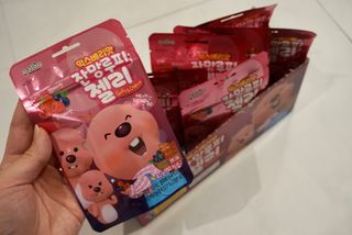 [팔도] 잔망루피젤리 믹스베리맛 42g 8개 — 4.5점을 준 리뷰어가 2022년 2월 올린 사용 사진