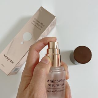 아미퓨어 아미노이펙트 세럼미스트 피부에 착 붙는 고보습 수분충전 간편 휴대 안개분사 속건조를 위한 꿀템 — 5점을 준 리뷰어가 2021년 7월 올린 사용 사진