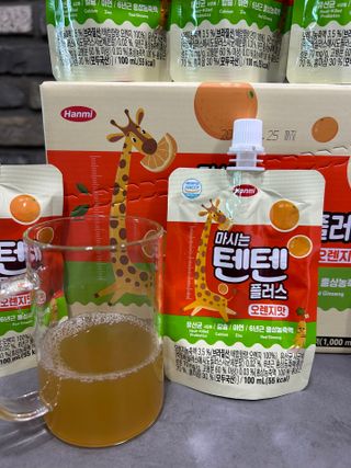 나우캠페인용 [한미사이언스] 우리 아이 튼튼, 엄마 마음 든든! 마시는텐텐 플러스 (100ml*10입) — 5점을 준 리뷰어가 2023년 10월 올린 사용 사진