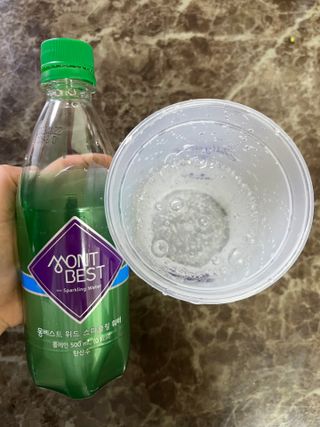 몽베스트 Montbest with Sparkling water Plain 20병 — 4.5점을 준 리뷰어가 2023년 3월 올린 사용 사진