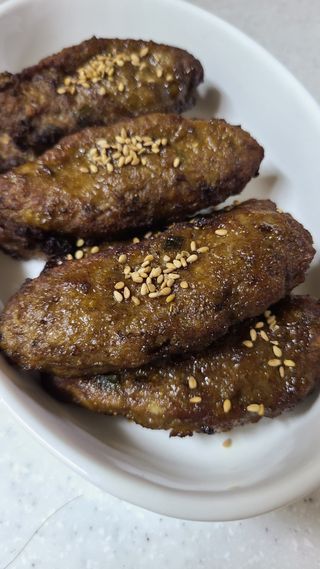한성기업 명란한 떡갈비 — 5점을 준 리뷰어가 2021년 9월 올린 사용 사진
