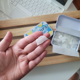 [아이스칩스] 무설탕 비건 자일리톨 캔디 7종 2개기준 — 5점을 준 리뷰어가 2021년 7월 올린 사용 사진