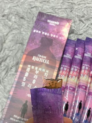 엘리샤코이 아임얼라이브 콤부차 콜라겐 506 스틱젤리 석류 — 4점을 준 리뷰어가 2021년 12월 올린 사용 사진