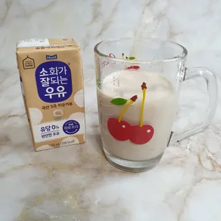 소화가 잘되는 우유 국산 5곡 미숫가루 — 5점을 준 리뷰어가 2021년 9월 올린 사용 사진