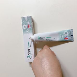 건선/아토/습진/민감성 피부 천연보습진정크림 소리온 크림 & 센시티브 크림 50g — 5점을 준 리뷰어가 2022년 1월 올린 사용 사진
