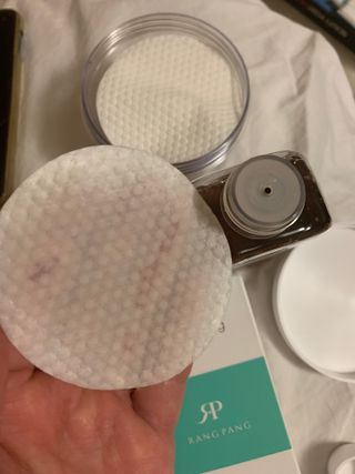 랑팡 병풀추출물150ml+어성초추출물150ml+스킨빅패드60매 — 5점을 준 리뷰어가 2021년 10월 올린 사용 사진