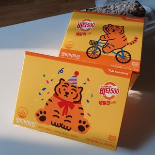 광동생활건강 [광동] 비타500데일리스틱  ★빼빼로데이★ 30포+70포+ 뚱랑이스티커+빼빼로+쇼핑백 — 5점을 준 리뷰어가 2022년 11월 올린 사용 사진