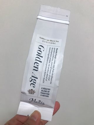 마시다 태양의 축복을 받은 프리미엄 수제 블렌딩 홍차, 골든에이지블랙티 — 5점을 준 리뷰어가 2021년 2월 올린 사용 사진