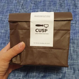 커스프 드립백 커피 G1원두 버라이어티팩 12g 12개입 — 5점을 준 리뷰어가 2022년 8월 올린 사용 사진