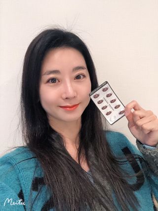 메디타민 루테인 지아잔틴 아스타잔틴 — 5점을 준 리뷰어가 2021년 11월 올린 사용 사진