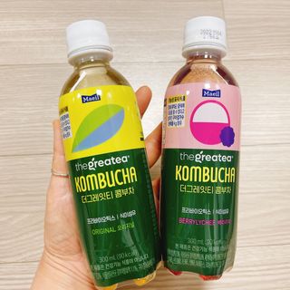더그레잇티 콤부차 300ml *12개입 (오리지널 6개+베리리치 6개) — 4.5점을 준 리뷰어가 2022년 7월 올린 사용 사진