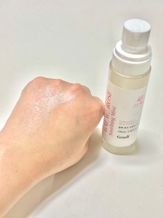 그리니프 유기농 갈락 로즈 수딩미스트 100ml — 5점을 준 리뷰어가 2023년 4월 올린 사용 사진