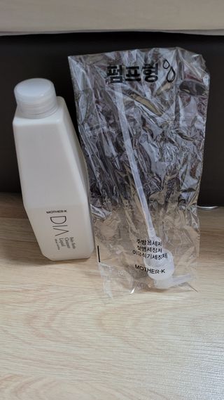 마더케이 디아 프리미엄 젖병세정제 500ml 액상형/무향 — 4.5점을 준 리뷰어가 2021년 12월 올린 사용 사진