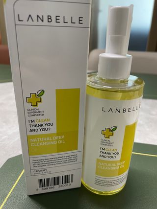 랑벨 내츄럴 딥 클렌징 오일 200ml (저자극 약산성 천연 클렌징) — 5점을 준 리뷰어가 2022년 5월 올린 사용 사진