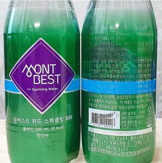 몽베스트 Montbest with Sparkling water Plain 20병 — 5점을 준 리뷰어가 2022년 12월 올린 사용 사진