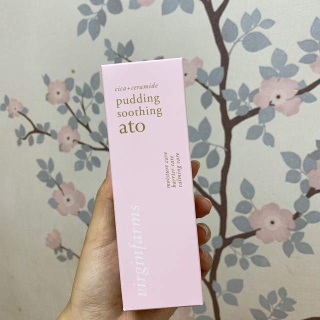냉장고에 넣어요, 붉은 트러블 피부 다음날 진정되요 [버진팜스 푸딩수딩아토] 리뷰 사진