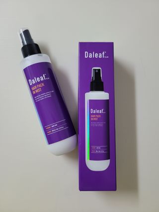 달리프 글램 헤어팩 인미스트 200ml — 5점을 준 리뷰어가 2021년 1월 올린 사용 사진
