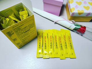 자연에온 경남제약 비타민 쉬머 저분자콜라겐 20g x 30포 — 5점을 준 리뷰어가 2021년 12월 올린 사용 사진