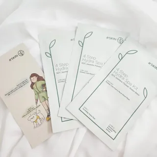 태그스킨 4스텝 주름개선 피부미백 영양 마스크팩 3개 세트(최신버전) — 5점을 준 리뷰어가 2022년 5월 올린 사용 사진