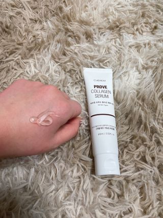 체르엠  프루브 콜라겐 앰플세럼 60ml 1병 — 5점을 준 리뷰어가 2022년 2월 올린 사용 사진
