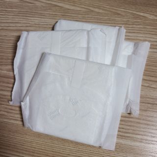 블루블루 유기농 순면 커버 생리대 — 5점을 준 리뷰어가 2021년 1월 올린 사용 사진