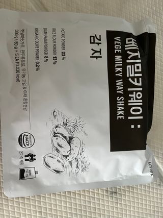 클린24시간 베지밀키웨이 감자 쉐이크 1세트 (5개) — 4.5점을 준 리뷰어가 2022년 9월 올린 사용 사진