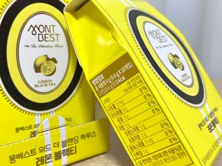 몽베스트 위드더 블랜딩 하우스 _레몬 블랙티 — 5점을 준 리뷰어가 2023년 1월 올린 사용 사진