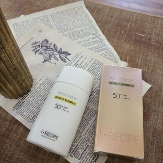 아이레시피 모이스트터치 스포츠 선밀크 50ml (SPF50+ PA+++) — 4점을 준 리뷰어가 2023년 4월 올린 사용 사진