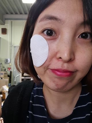 팜스테이 티트리 바이옴 카밍 토너 패드 — 5점을 준 리뷰어가 2022년 4월 올린 사용 사진