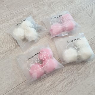 종로복떡방 레트로 3총사 꿀떡 세트 — 5점을 준 리뷰어가 2021년 3월 올린 사용 사진