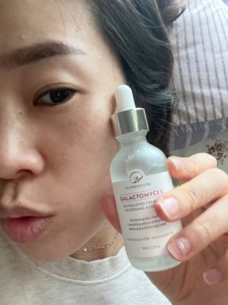오투에니원 갈락토미세스 리바이탈라이징 프리미엄 화이트닝 에센스 50ml — 4.5점을 준 리뷰어가 2023년 3월 올린 사용 사진