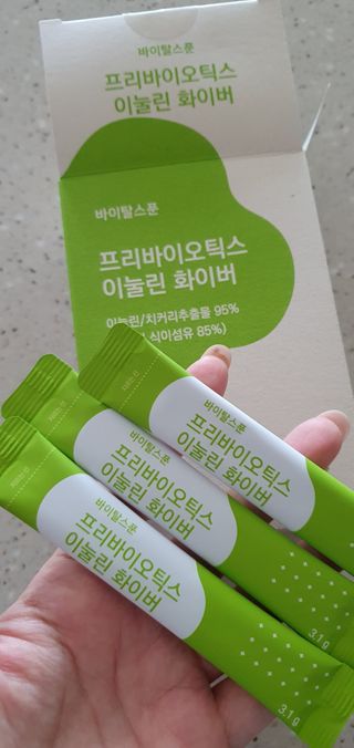 바이탈스푼 프리바이오틱스 이눌린 화이버 — 4점을 준 리뷰어가 2021년 6월 올린 사용 사진