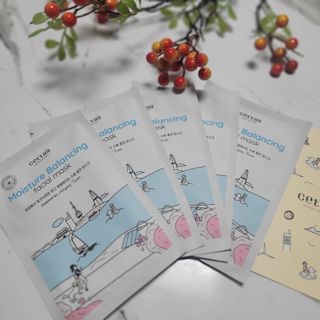 세뚜아(Cettua) [세뚜아] 모이스처 밸런싱 페이셜 마스크 Cettua Moisture Balancing Facial Mask 5매 — 5점을 준 리뷰어가 2023년 12월 올린 사용 사진