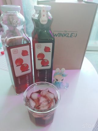 [바이윙클] 페르시아 유기농 석류 착즙주스 750ml 2병 + 선물박스 세트 — 5점을 준 리뷰어가 2022년 2월 올린 사용 사진