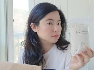 디어엘로디 무표백 021패드  12개세트 — 4.5점을 준 리뷰어가 2022년 11월 올린 사용 사진