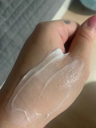 세렌디뷰티 퓨어델라 부스팅 바디크림 — 5점을 준 리뷰어가 2021년 8월 올린 사용 사진
